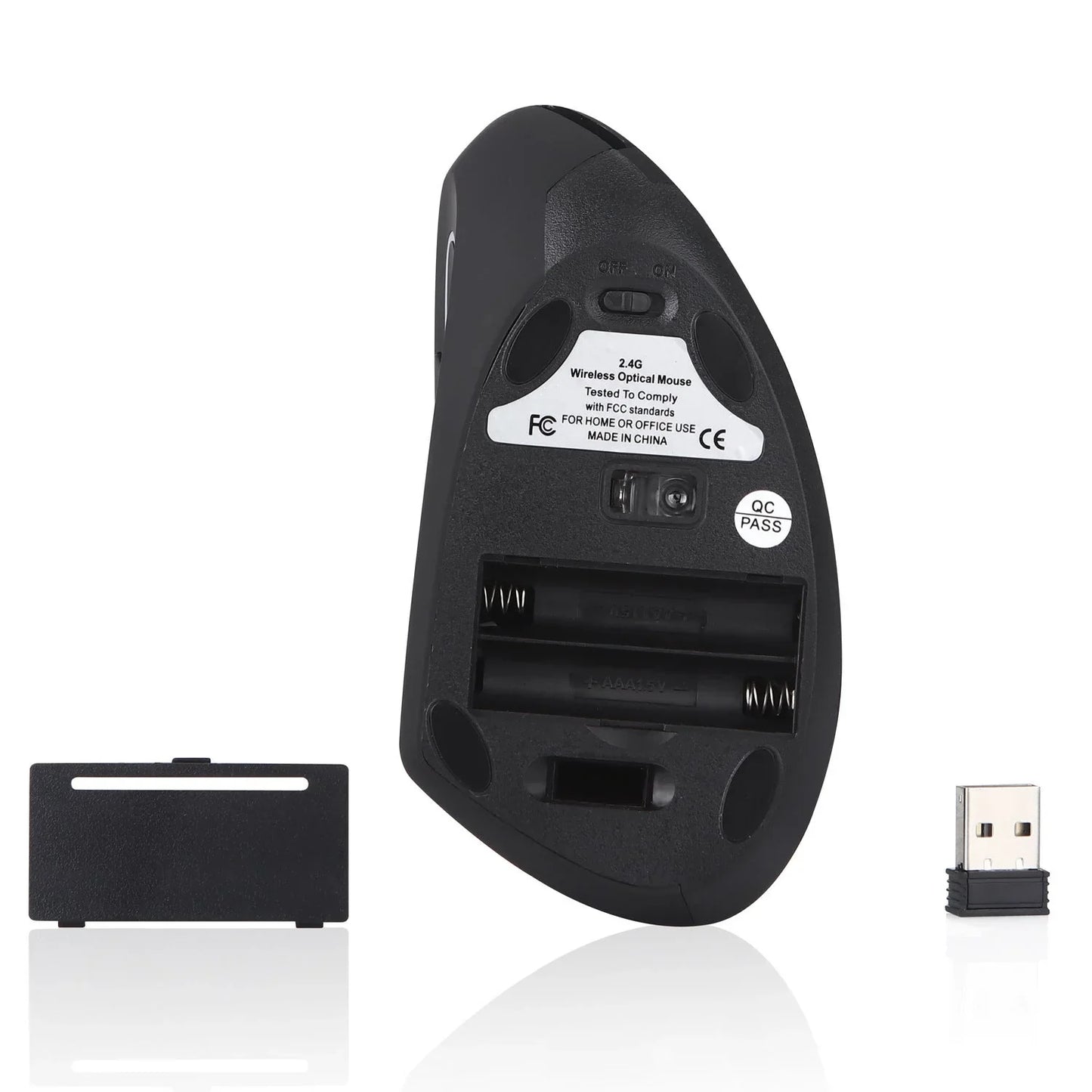 Left Hand Vertical Mouse Wireless Mouse